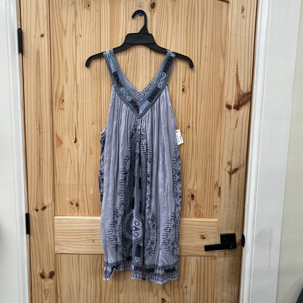 WOMENS SAPOGEE SL DRESS GREY/LT BLUE L