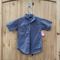 BOYS RALPH LAUREN BLK/WHITE CHECKERED SHIRT 5