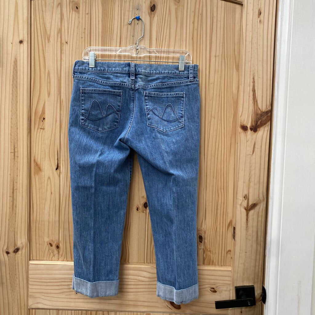 WOMENS NEW YORK & COMPANY DENIM JEANS 8