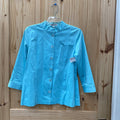 WOMENS BUSCHWACKER SKY BLUE CASUAL BLAZER 10