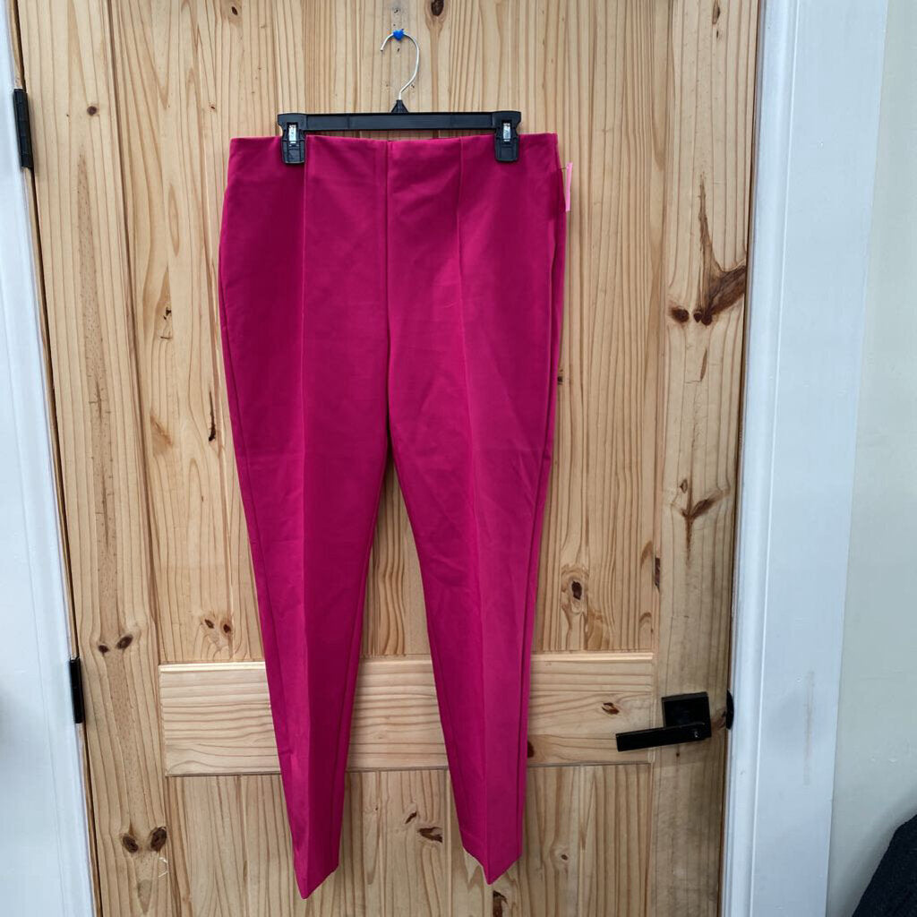 WOMENS RACHEL ZOE MAGENTA CASUAL SLACKS 12