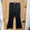 WOMENS SOFIA VERGARA BLK FLARE PANTS 12