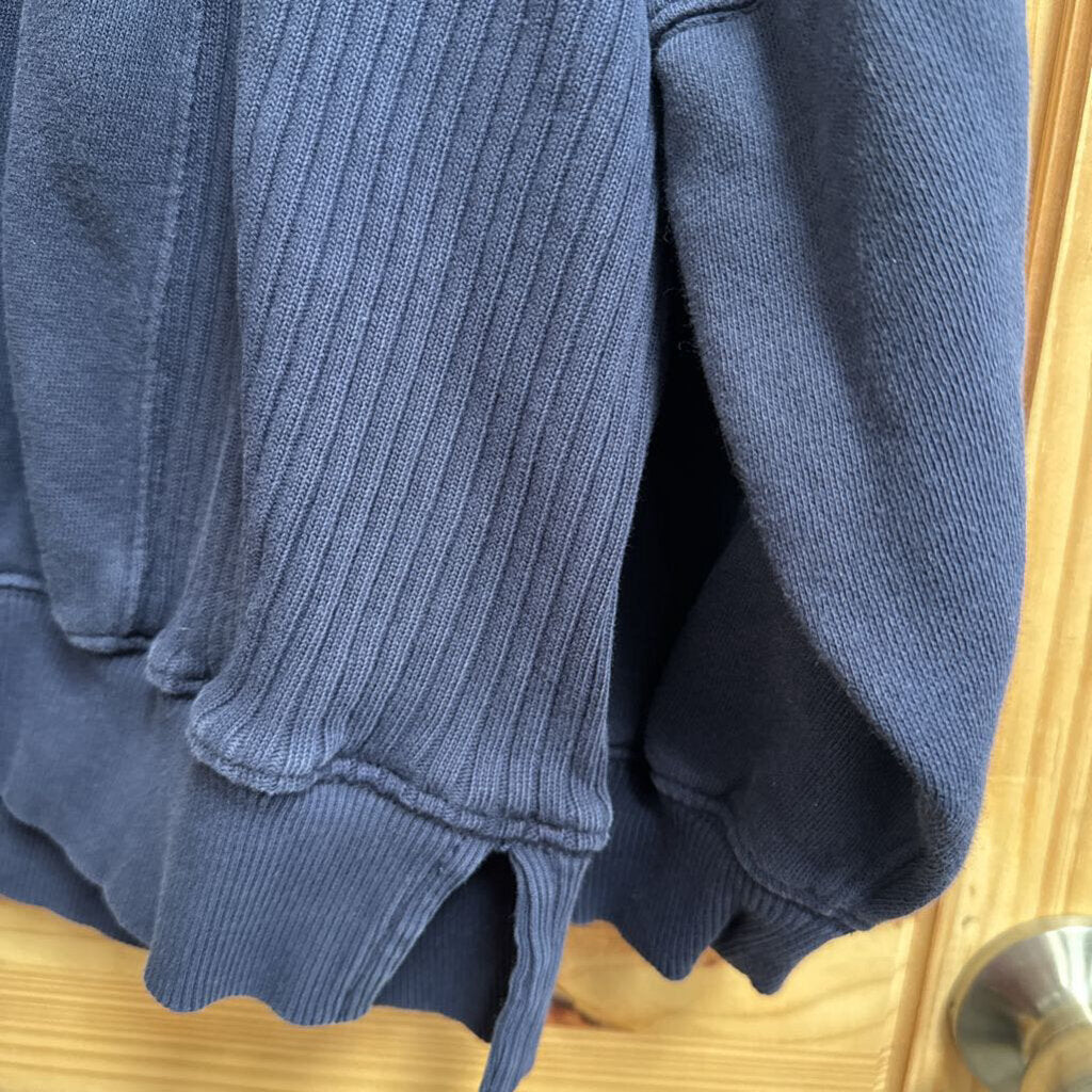 AERIE NAVY CREW SWEATSHIRT S