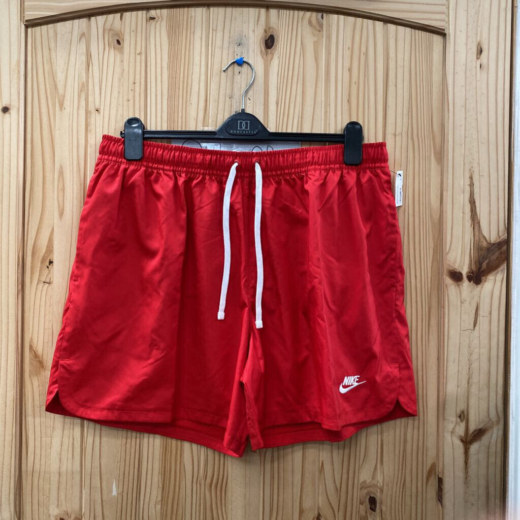 MENS NIKE SHORTS RED/WHITE XXL NWT