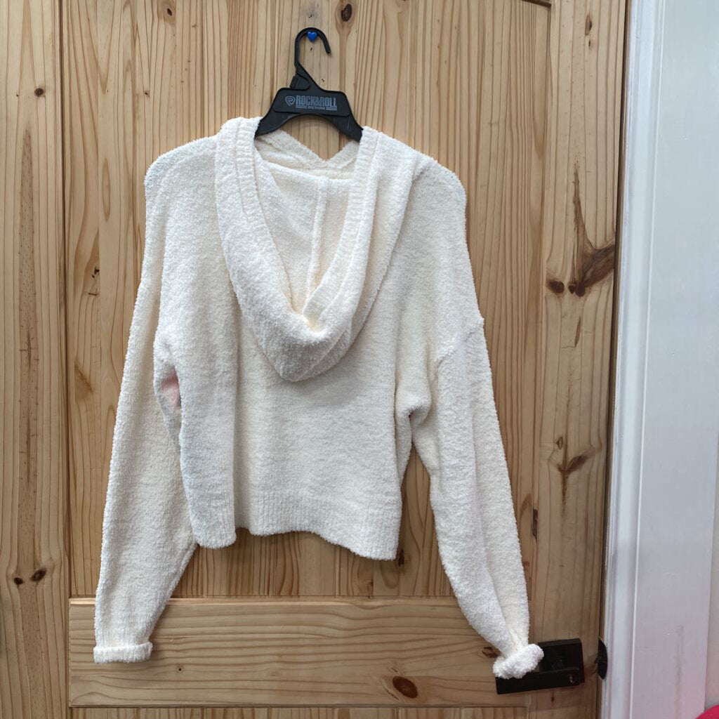 WOMENS AERIE CREAM HOODIE XS
