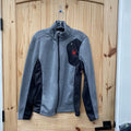 MENS SPYDER JACKET GREY/BLK S