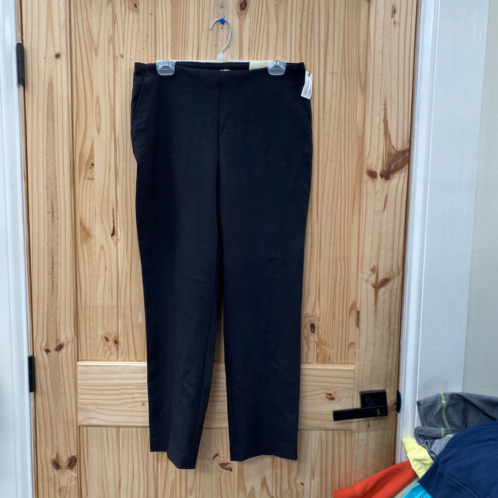 WOMENS RACHEL ZOE BLK CASUAL PATNS 8 NWT