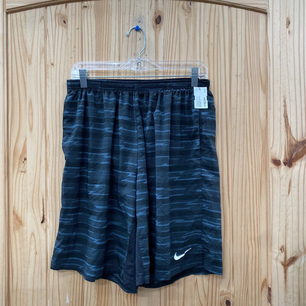 MENS NIKE SHORTS BLK/GREY XL