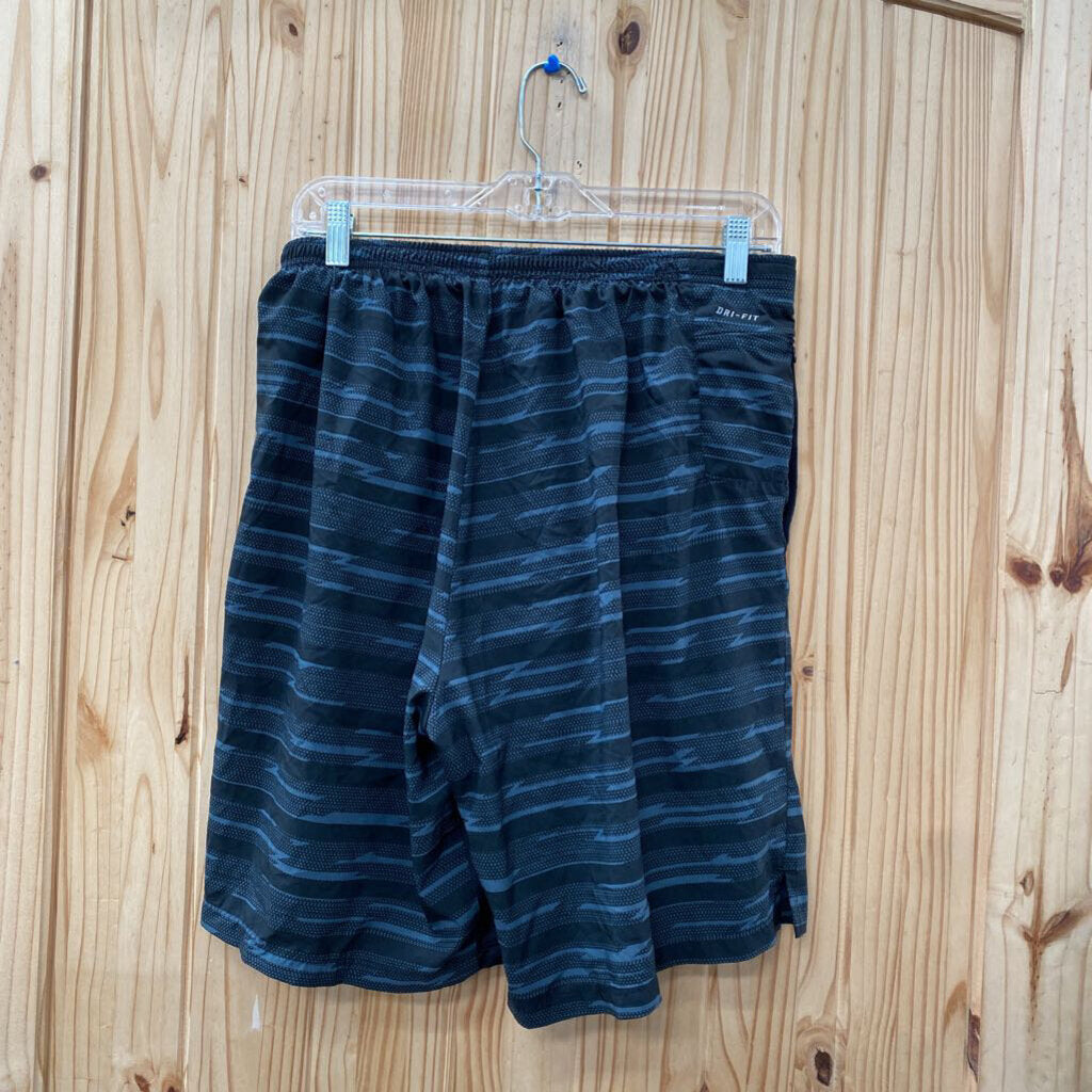 MENS NIKE SHORTS BLK/GREY XL