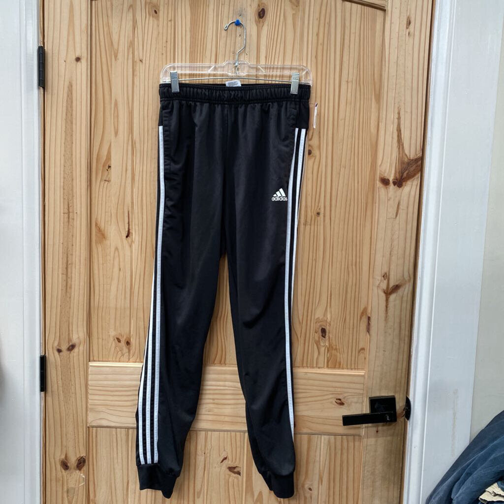 ADIDAS BLK/WHITE PANTS S