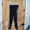 ADIDAS BLK/WHITE PANTS S