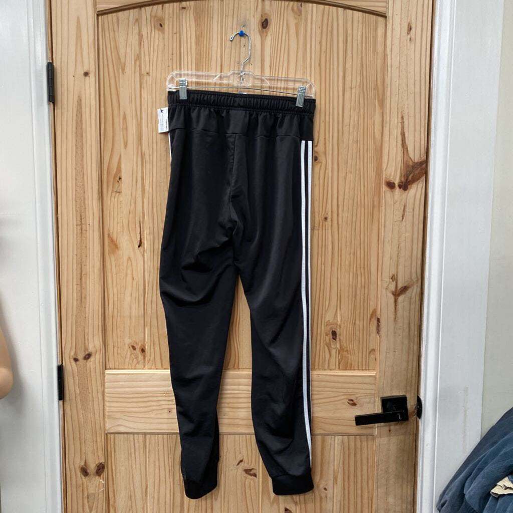 ADIDAS BLK/WHITE PANTS S