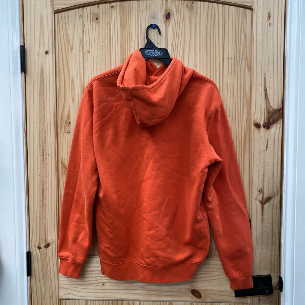 MENS ADIDAS ORANGE HOODIE L