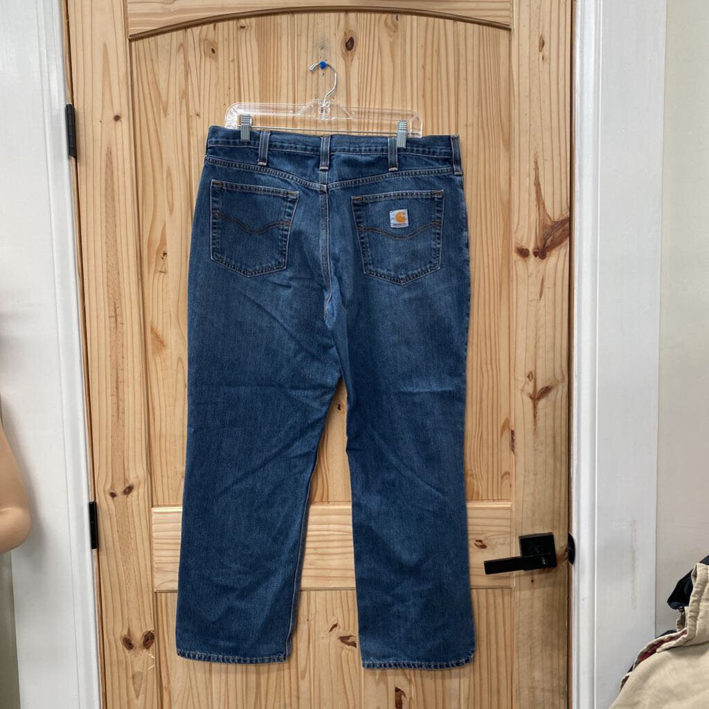 MENS CARHARTT DENIM JEANS 36X30