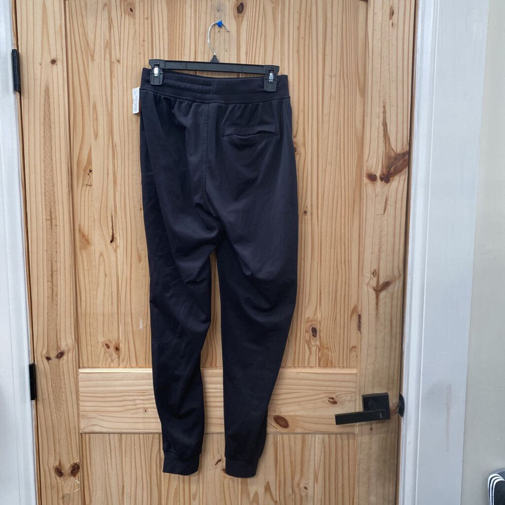 MENS UNDER AARMOUR JOGGERS BLK/WHITE S