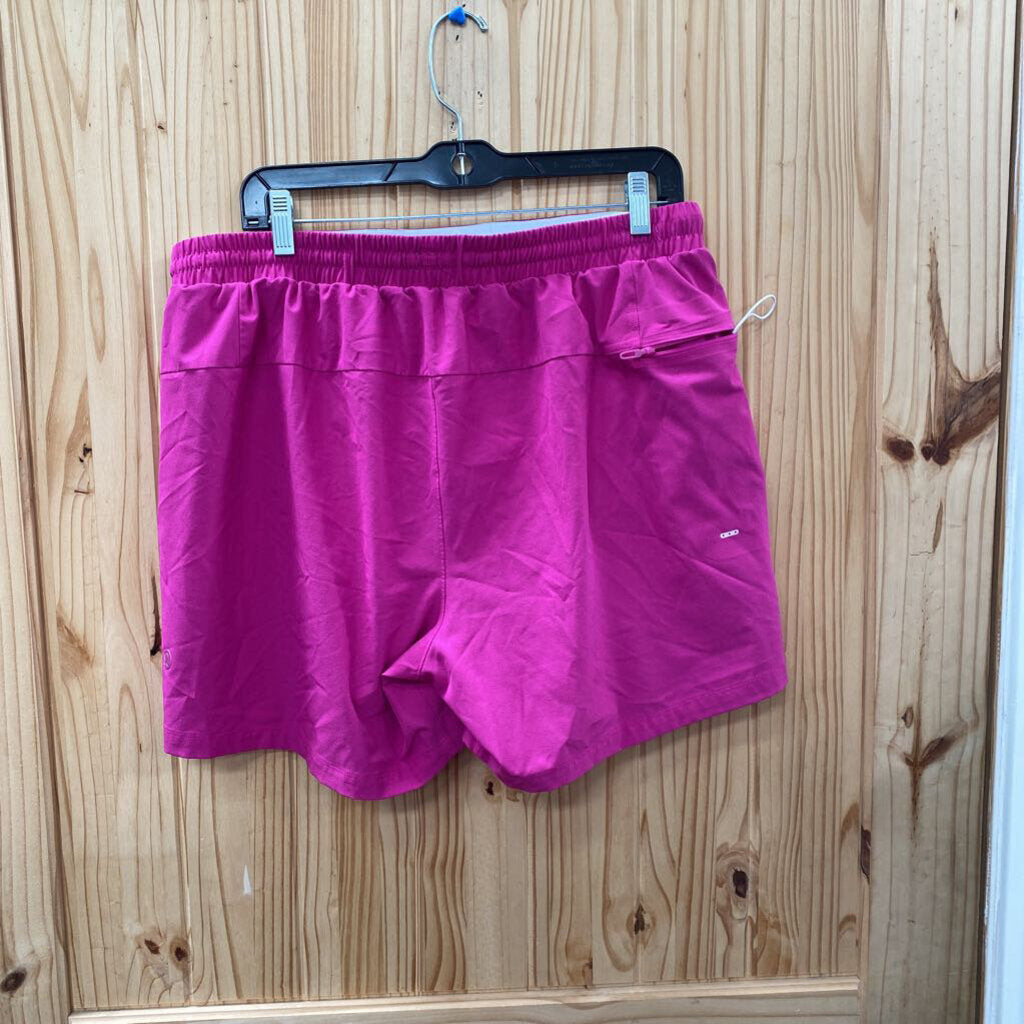 MENS LULULEMON MAGENTA SHORTS XL