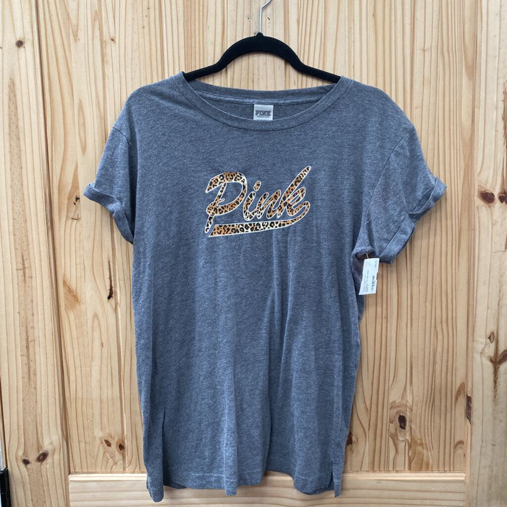 WOMENS VS PINK GREY SHIRT S