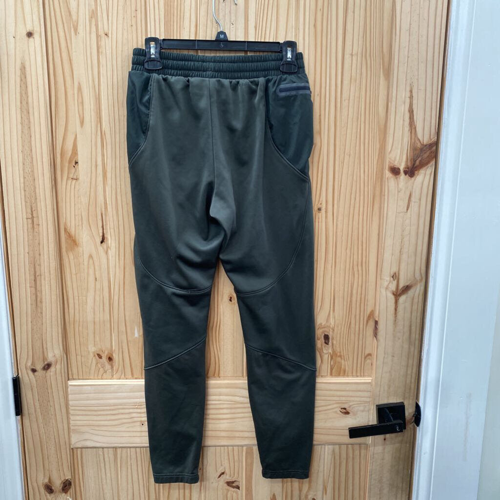 MENS UNDER ARMOUR OLIVE GREEN PANTS S