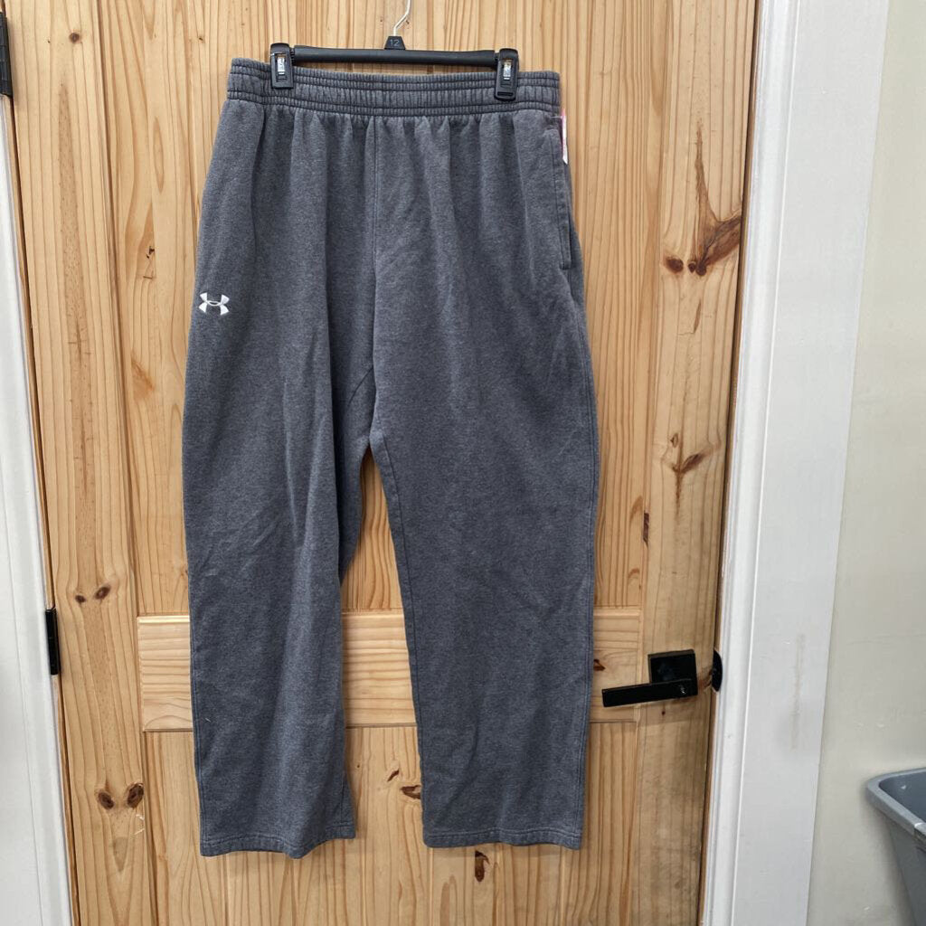 MENS UNDER ARMOUR GREY SWEATPANTS XL TALL