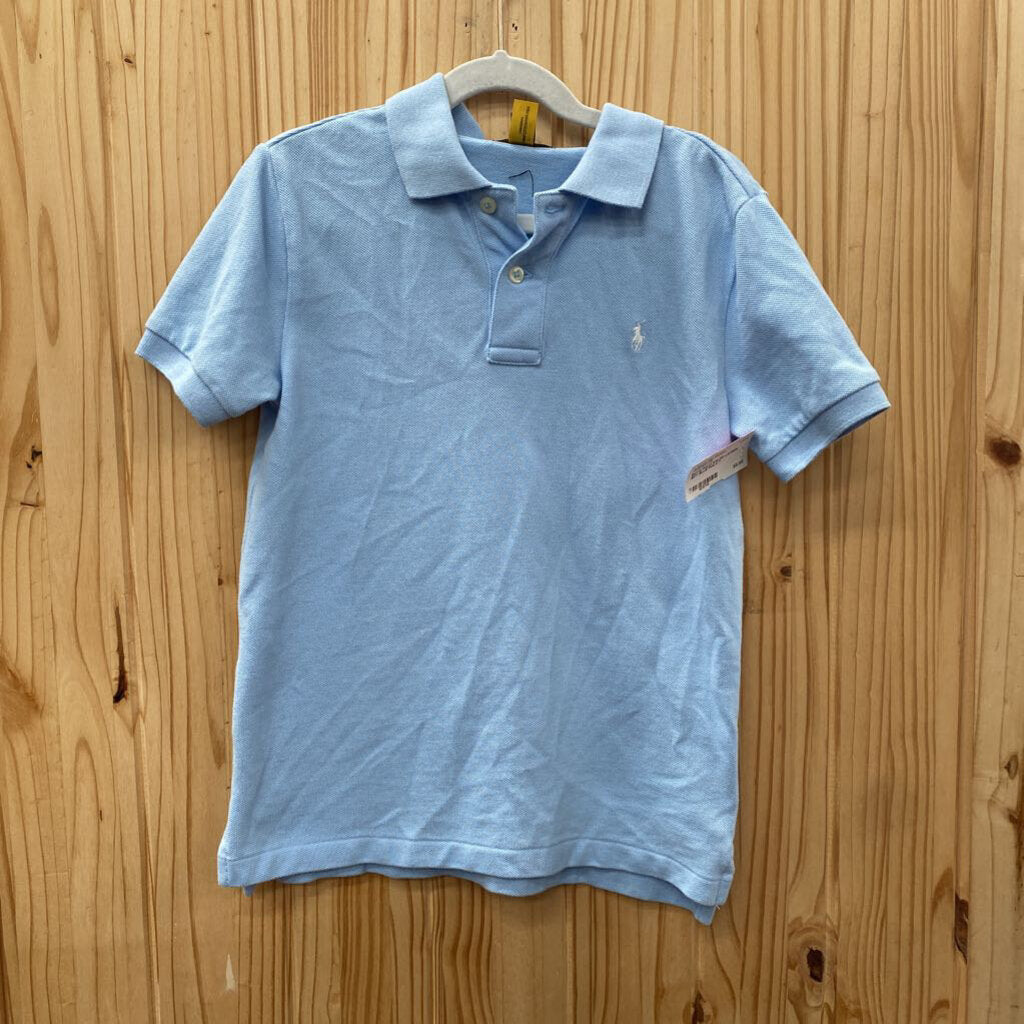 BOYS POLO RALPH LAUREN SKY BLUE POLO 7