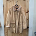 WOMENS MAGGIE BARNES TAN COAT 4X
