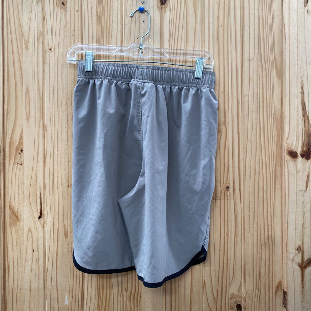 MENS UNDER ARMOUR SHORTS GREY/BLK S