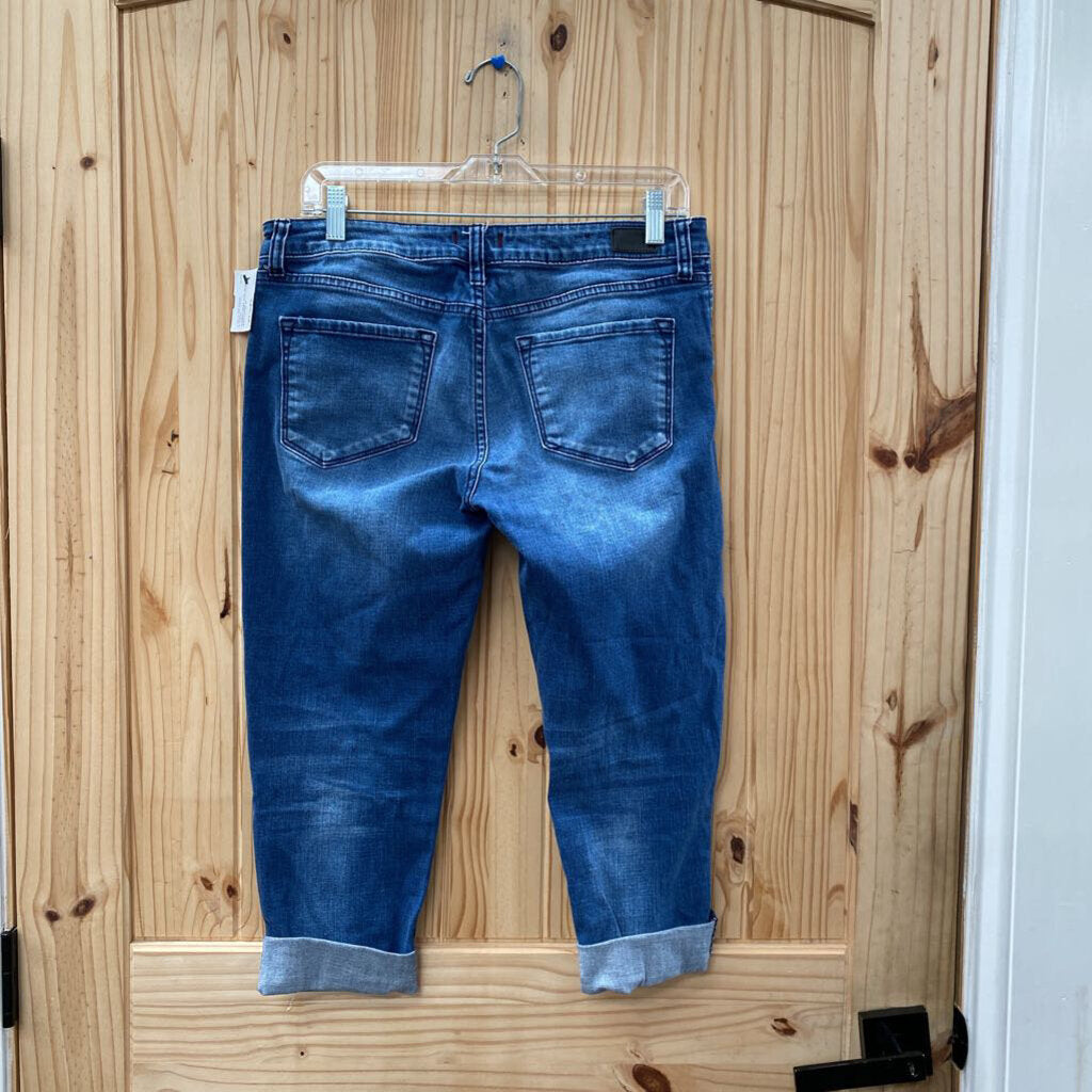 WOMENS DEAR JOHN DENIM JEAN CAPRIS 29