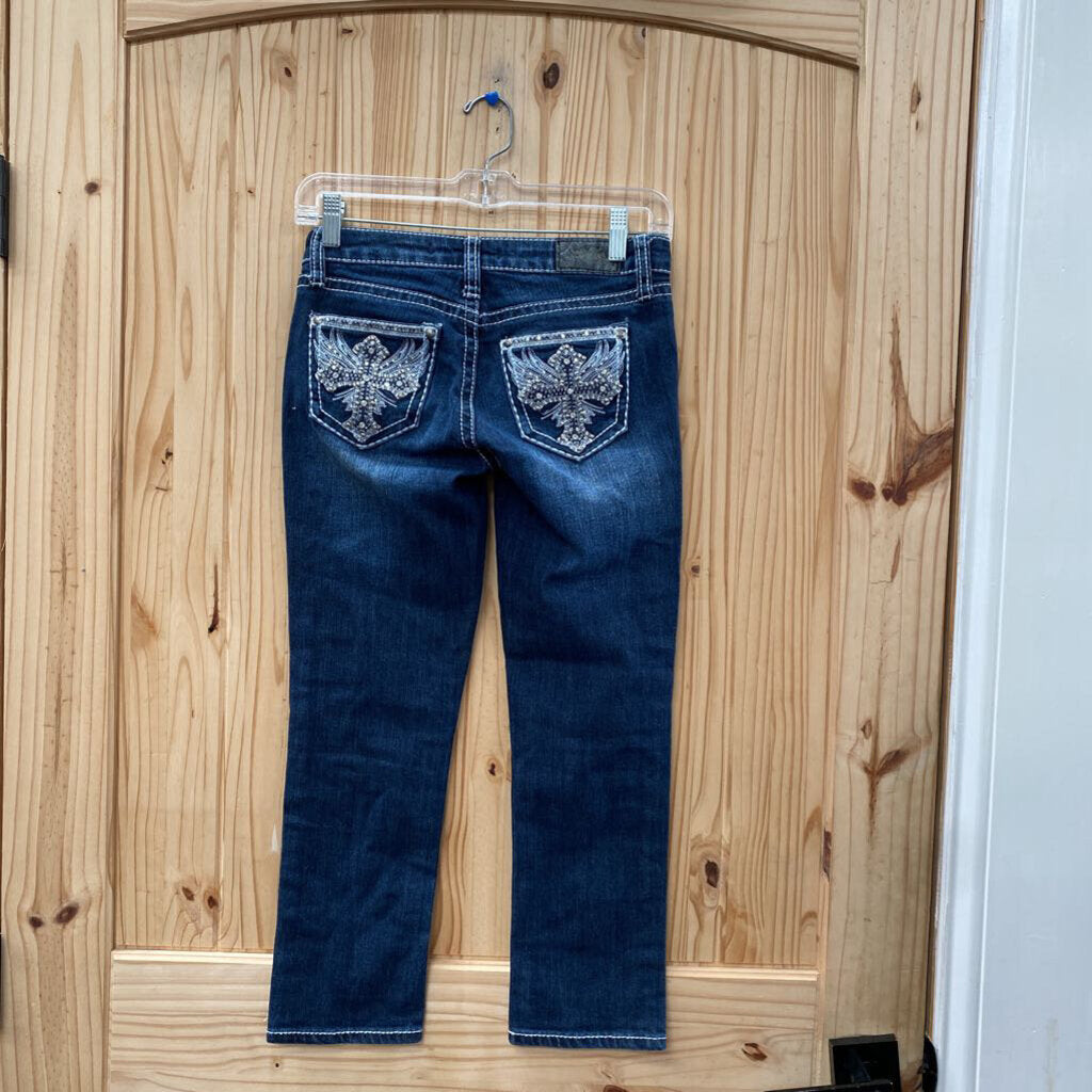 WOMENS ZCO JEANS DK DENIM 0