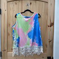 WOMENS ZESICA SL MULTI COLOR TANK XXL