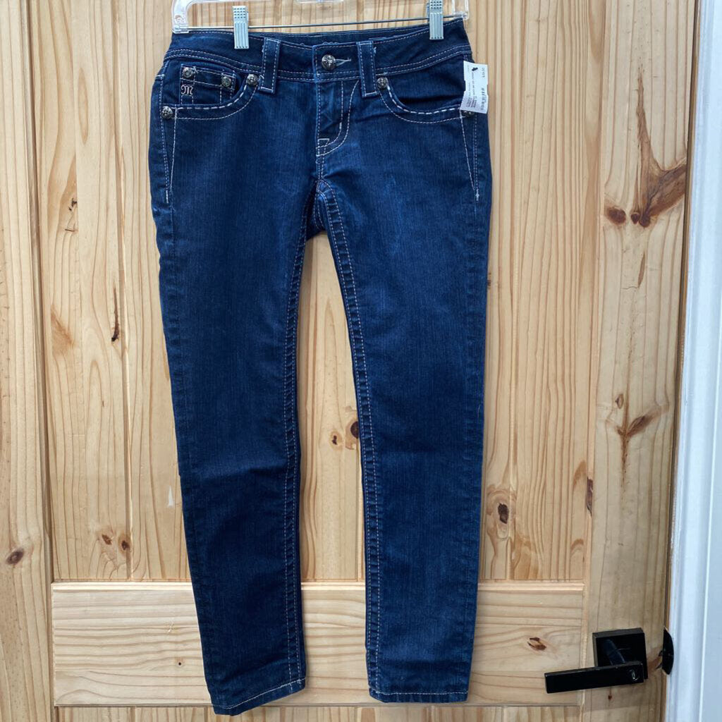 WOMENS MISS ME DK DENIM JEANS 25