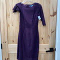 WOMENS ANTONIO MELAIN PLUM CASUAL DRESS 0