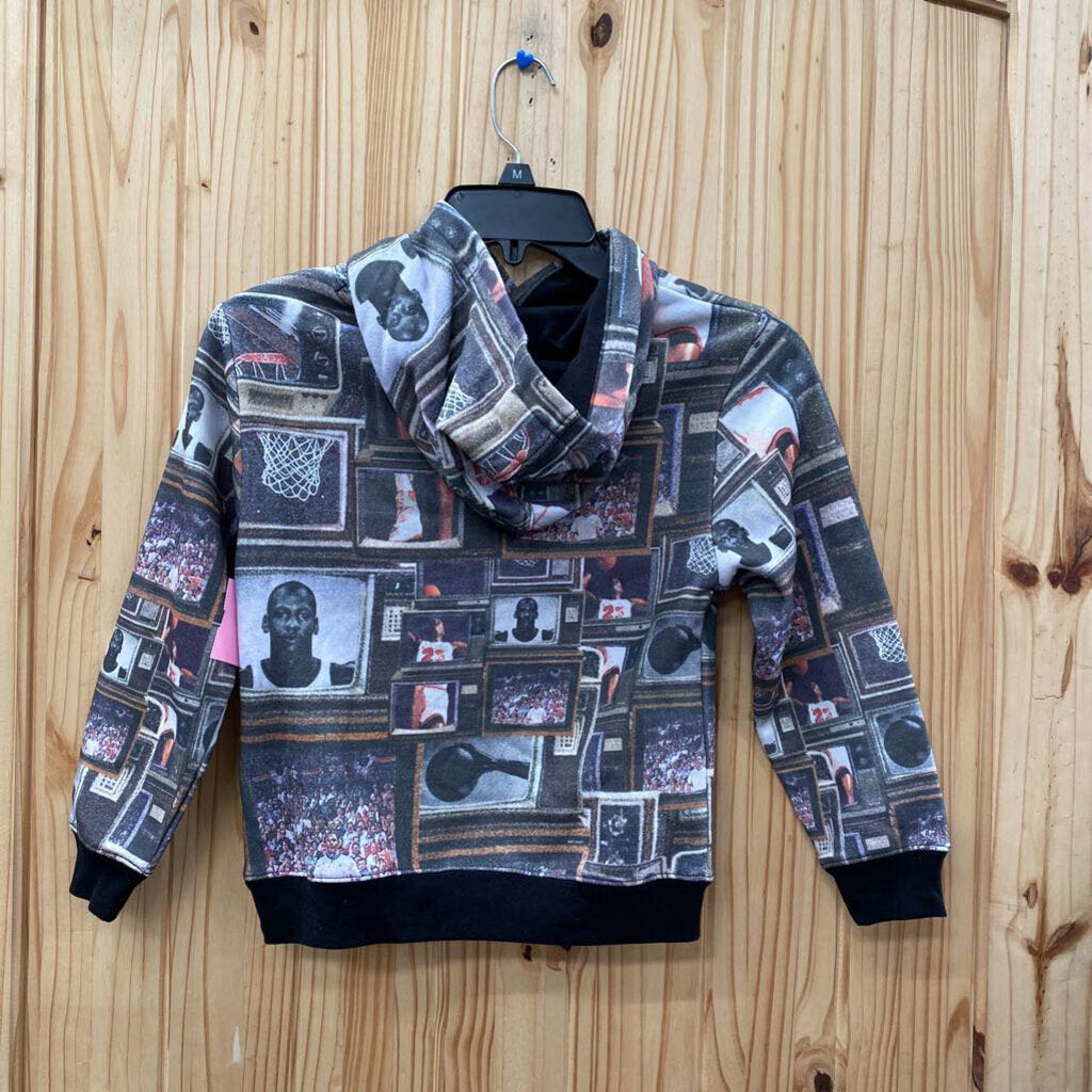 BOYS JORDAN HOODIE L 7 NWT
