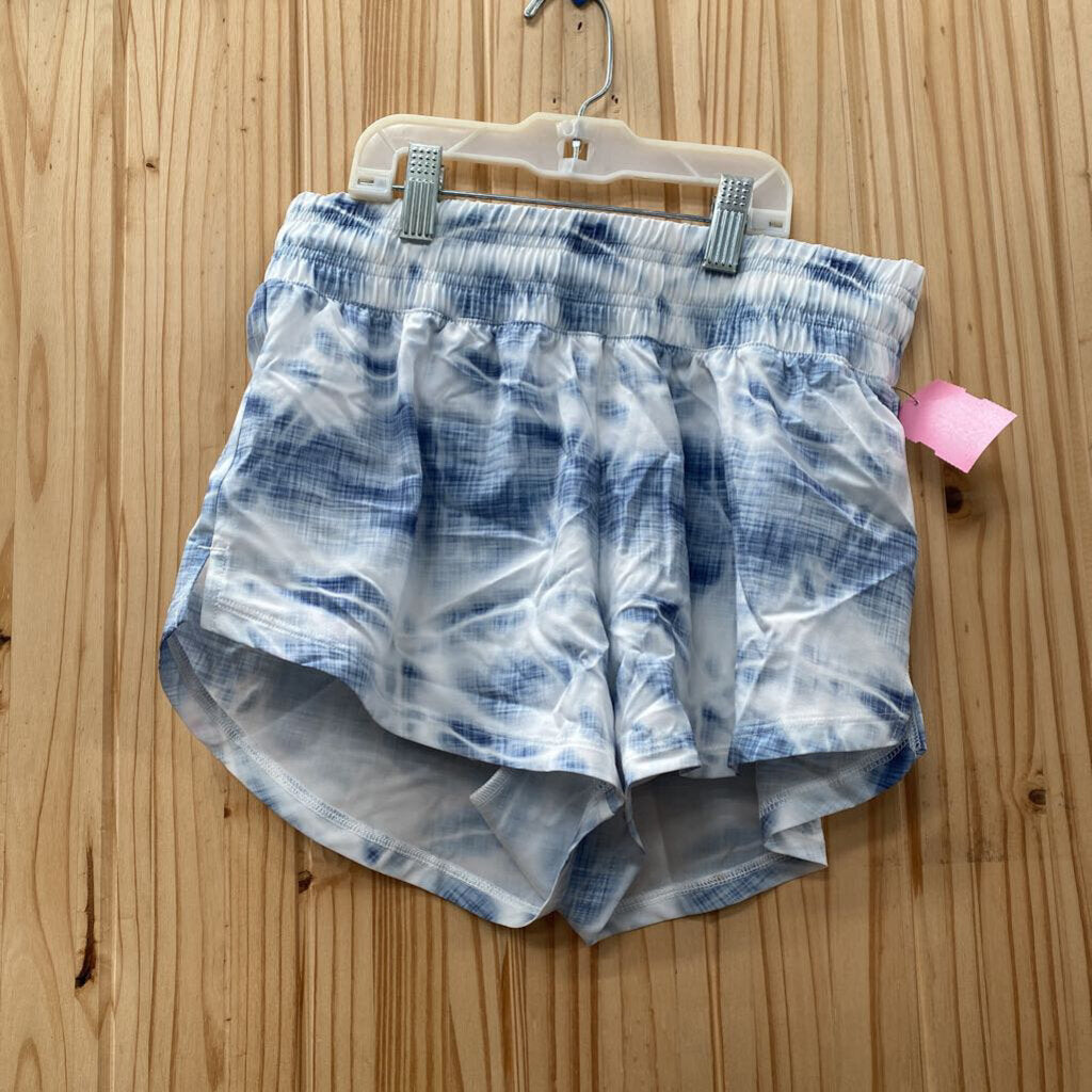 WOMENS DSG SHORTS BLUE/WHITE XS NWT