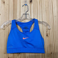 WOMENS NIKE PRO SPORTS BRA BLUE S