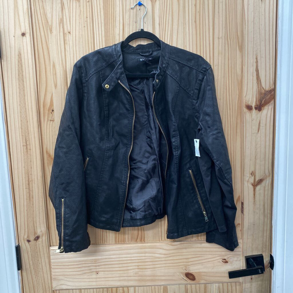 BACCINI BLK JACKET 2X