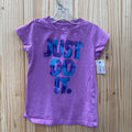 GIRLS NIKE JUST DO IT PURPLE SHIRT M 6