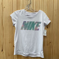 GIRLS NIKE SHIRT WHITE/GREEN L 6X