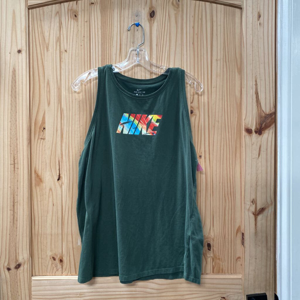 NIKE TANK DK GREEN XL