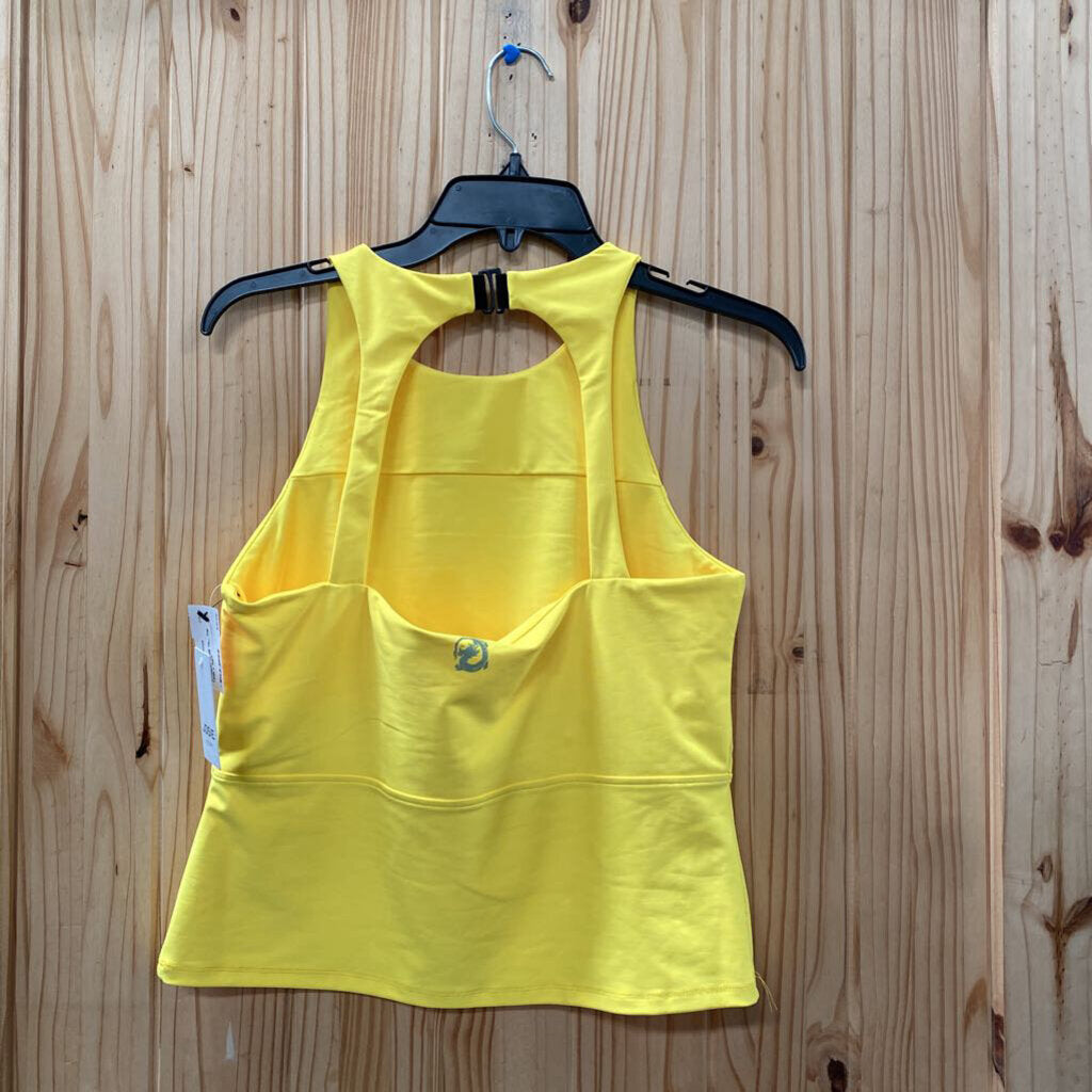 WOMENS JOSIE YELLOW TANK L NWT