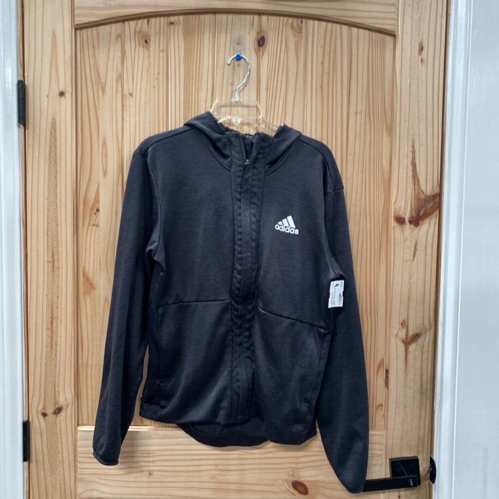 ADIDAS JACKET BLK/WHITE M