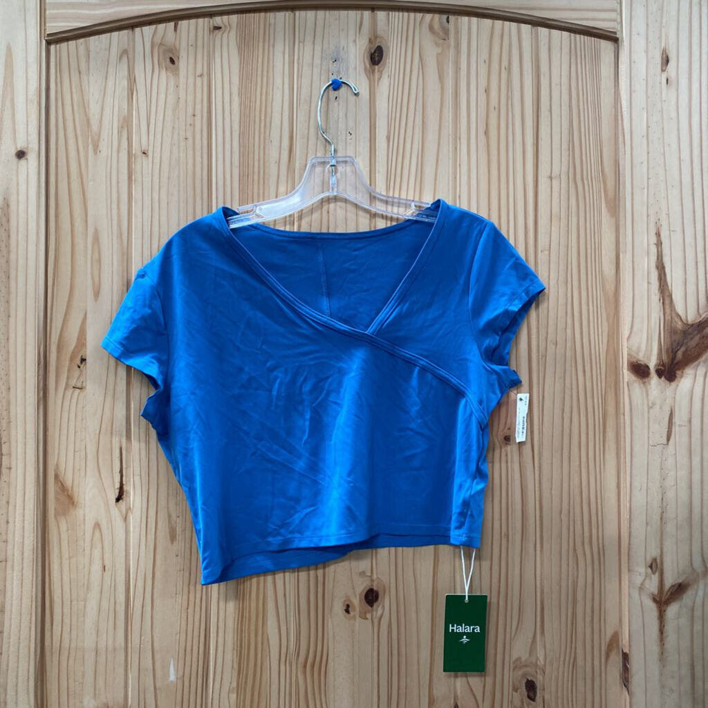WOMENS HALARA BLUE TANK XL NWT