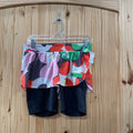 WOMENS ADIDAS RUNNING SHORTS BLK/MULTI COLOR S
