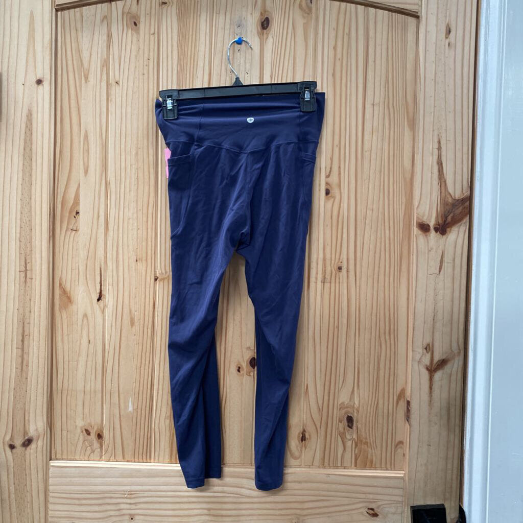 WOMENS HALARA LEGGINGS NAVY BLUE M