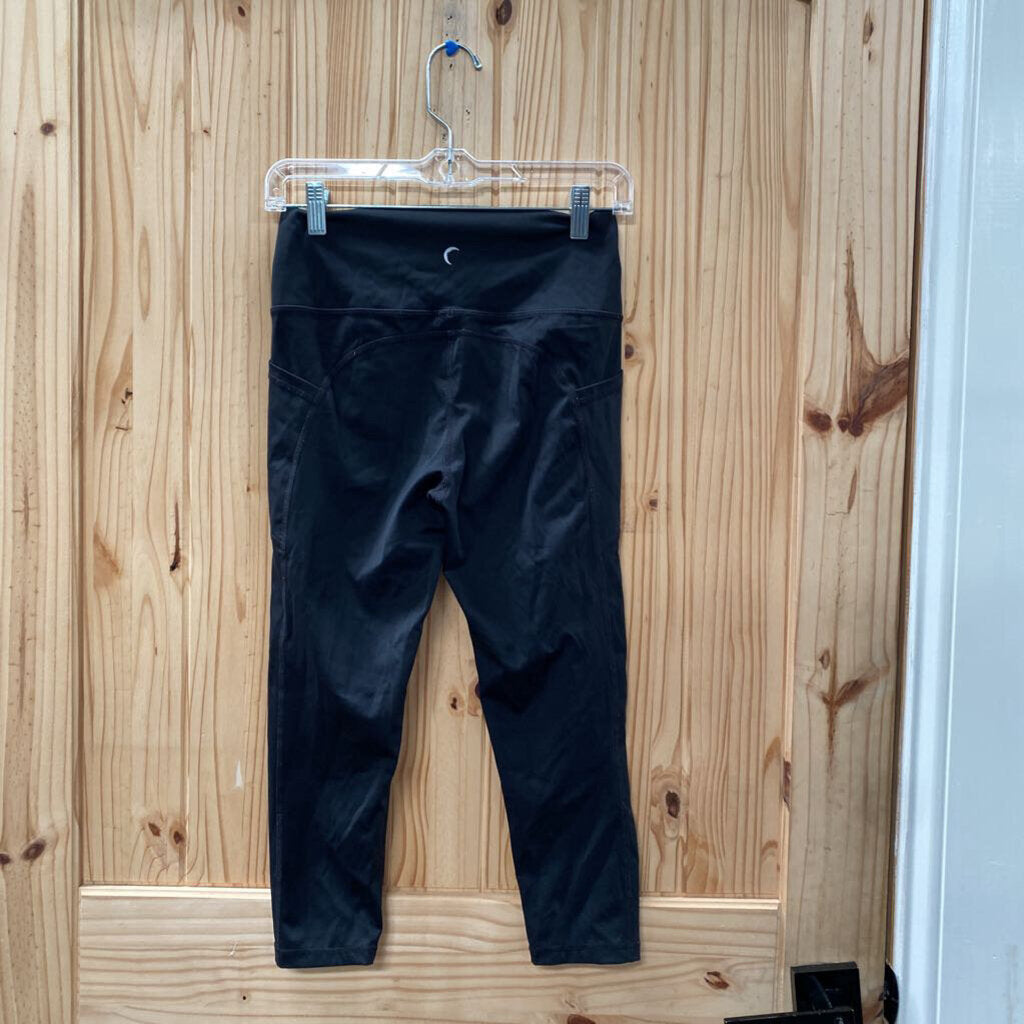 WOMENS ZYIA ACTIVE BLK LEGGINGS 8/10