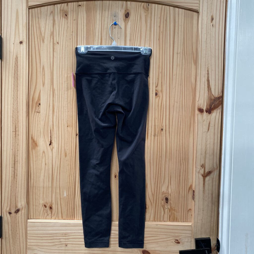 WOMENS LULULEMON BLK LEGGINGS 4