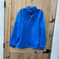 MENS ADIDAS CLIMAWARM LT BLUE PULLOVER L