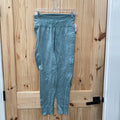 WOMENS PINK ACTIVE GREEN PANTS M