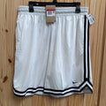 MENS NIKE SHORTS WHITE/BLK L NWT