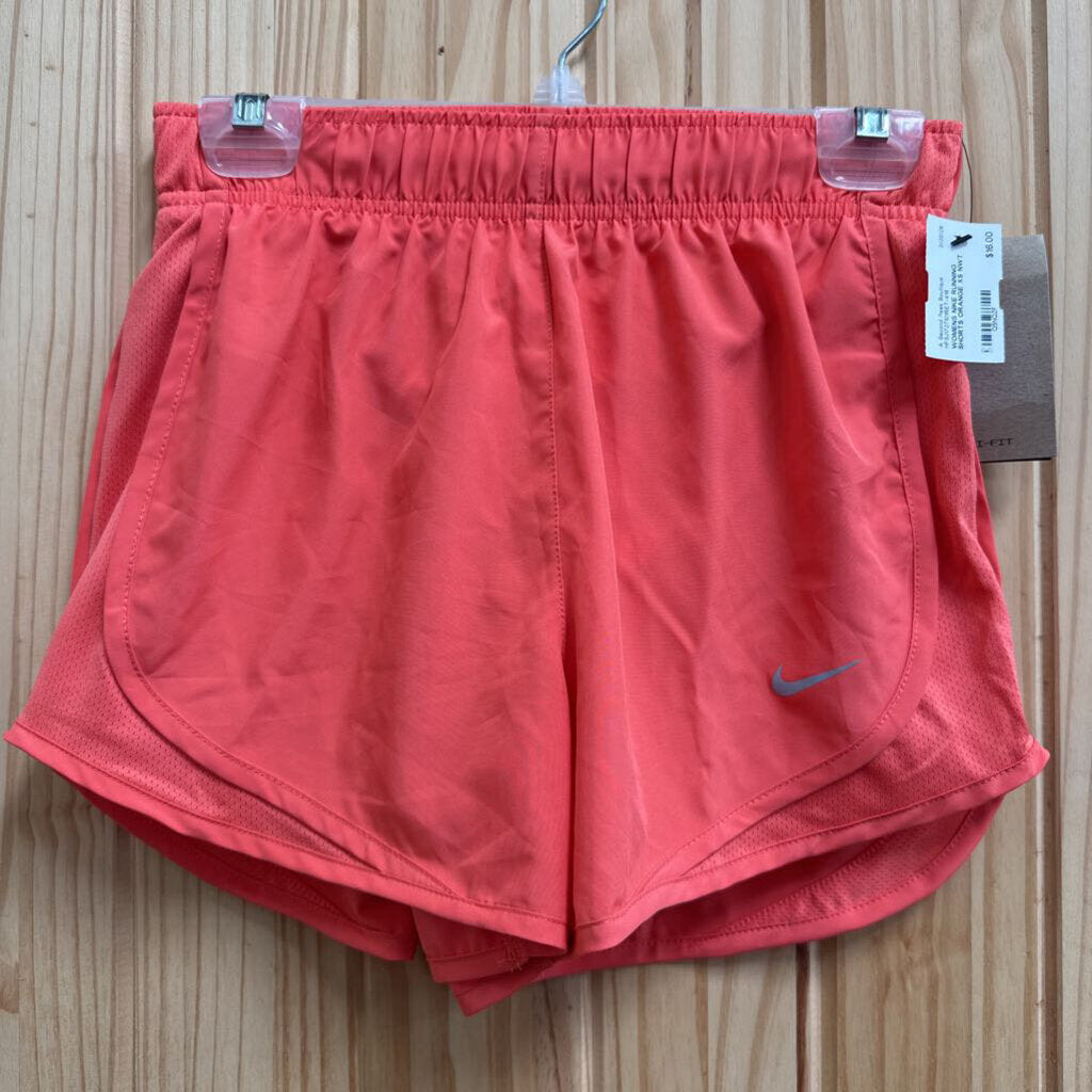 WOMENS NIKE RUNNING SHORTS ORANGE XS NWT