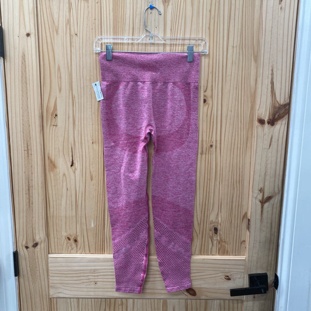 WOMENS VS PINK PINK DK PINK LEGGINGS S